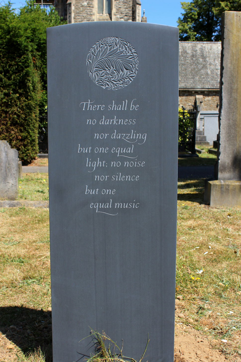 funeral quote or poem on headstone